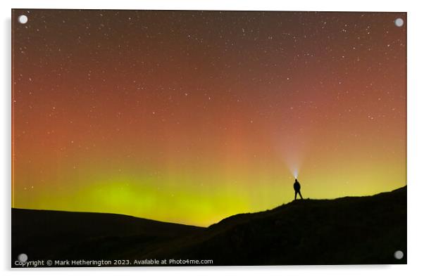 Spotlight On The Aurora Acrylic by Mark Hetherington
