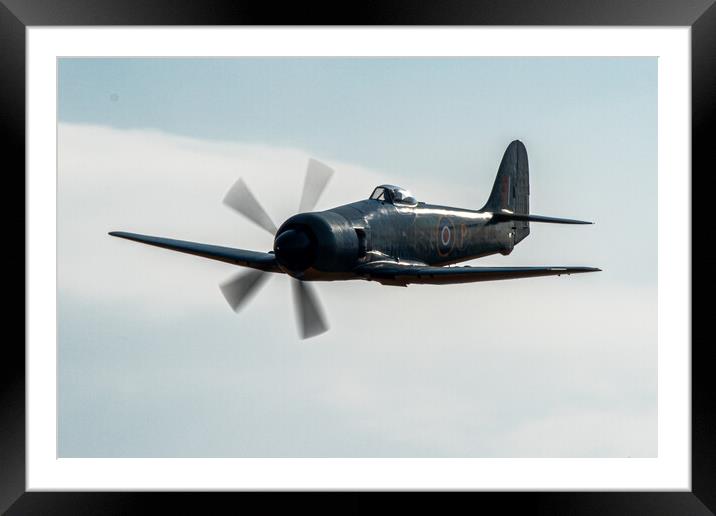 Hawker Fury Mk.II SR611 Framed Mounted Print by J Biggadike