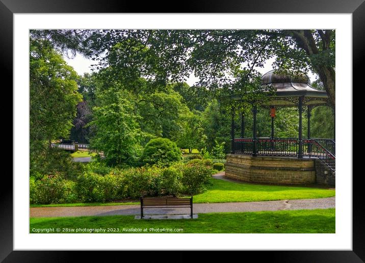 By the Bandstand. Framed Mounted Print by 28sw photography