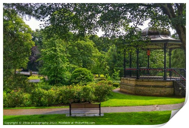 By the Bandstand. Print by 28sw photography