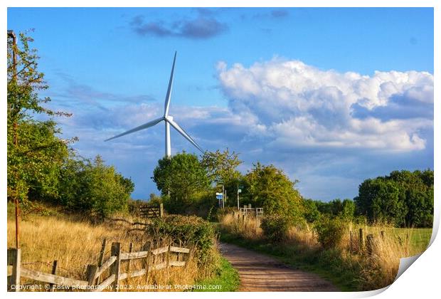 Leading walks to the Turbine. Print by 28sw photography