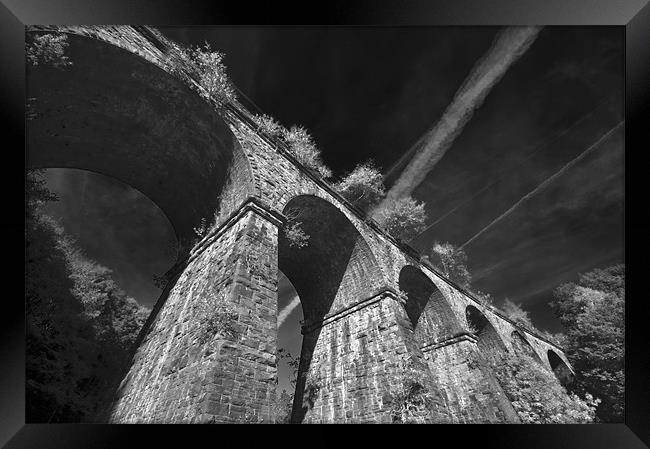 Bargoed viaduct Framed Print by Creative Photography Wales