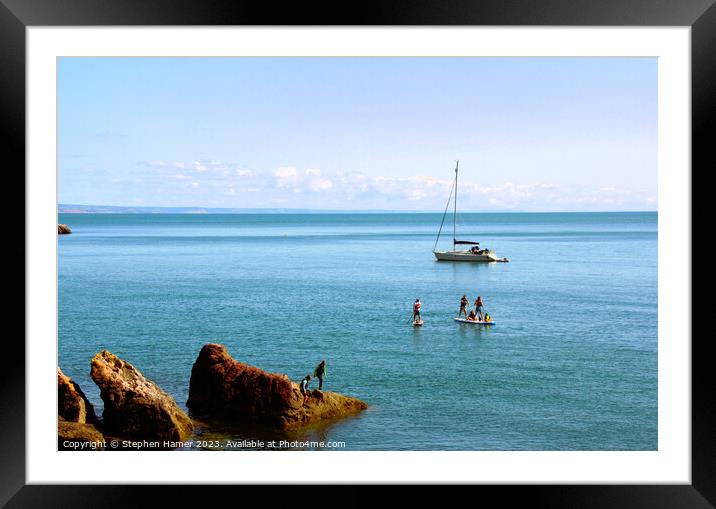 Anstey's Cove Adventures Framed Mounted Print by Stephen Hamer