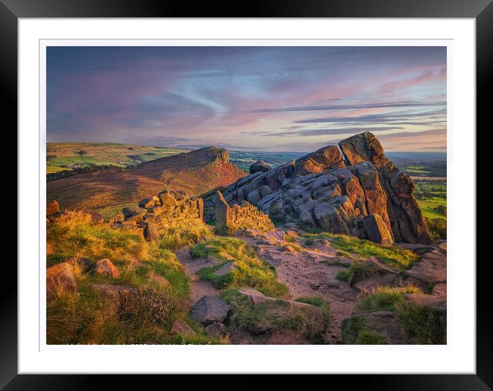 The Roaches Framed Mounted Print by philip kennedy