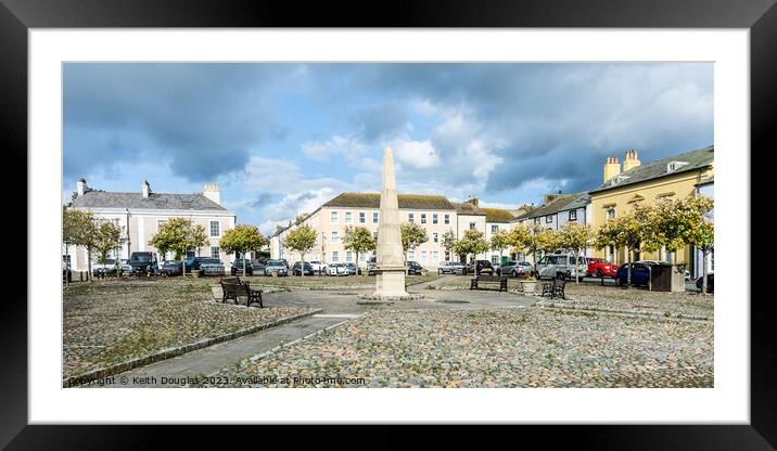 'Historical Fleming Square, Maryport' Framed Mounted Print by Keith Douglas