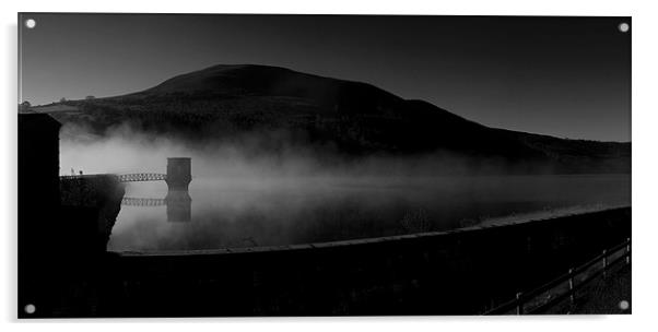Talybont Reservoir dawn Acrylic by Creative Photography Wales