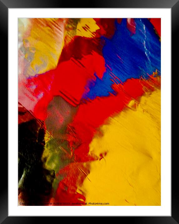 Abstract 790 Framed Mounted Print by Stephanie Moore