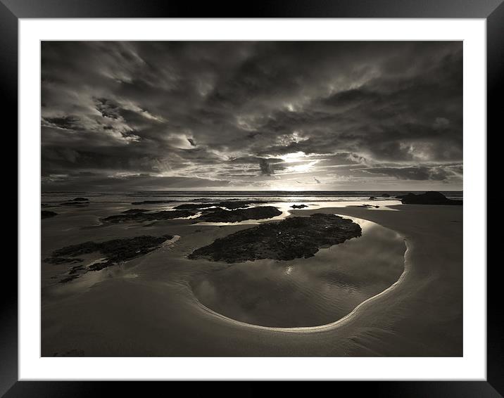 Freshwater West Framed Mounted Print by Creative Photography Wales