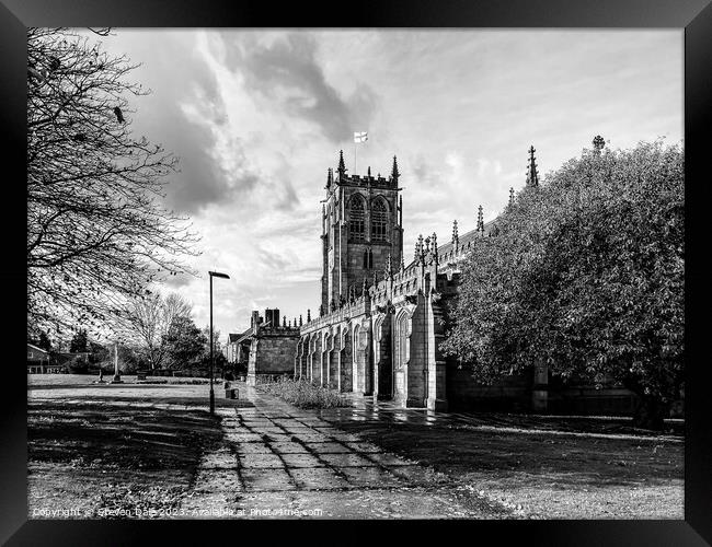 St Chad's Church Framed Print by Steven Dale