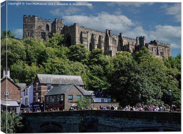 Durham Cathedral Canvas Print by Tom McPherson