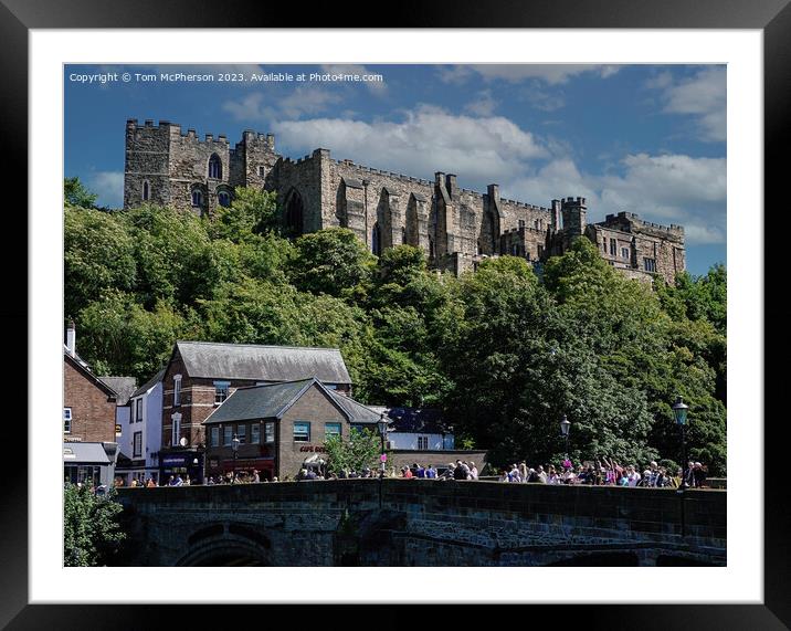 Durham Cathedral Framed Mounted Print by Tom McPherson