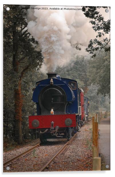No.7 ‘Wimblebury’ at Avon Valley Railway Acrylic by Duncan Savidge