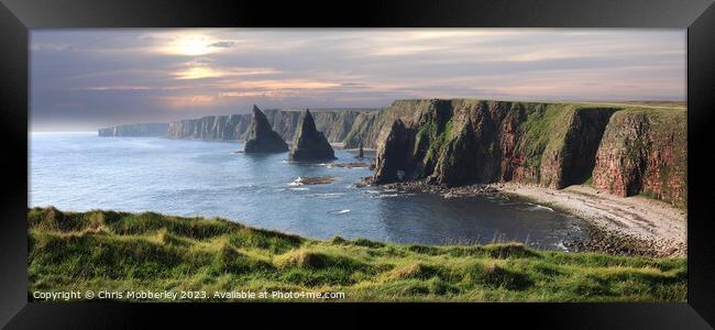The Duncansby Stacks Framed Print by Chris Mobberley