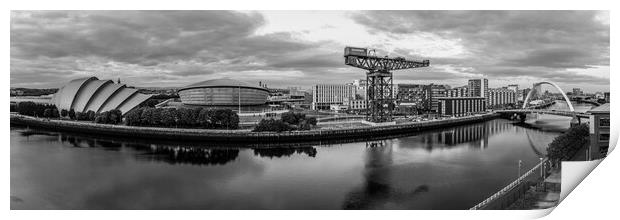 Glasgow Cityscape Print by Apollo Aerial Photography
