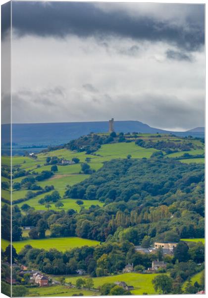 Castle Hill Storm Canvas Print by Apollo Aerial Photography