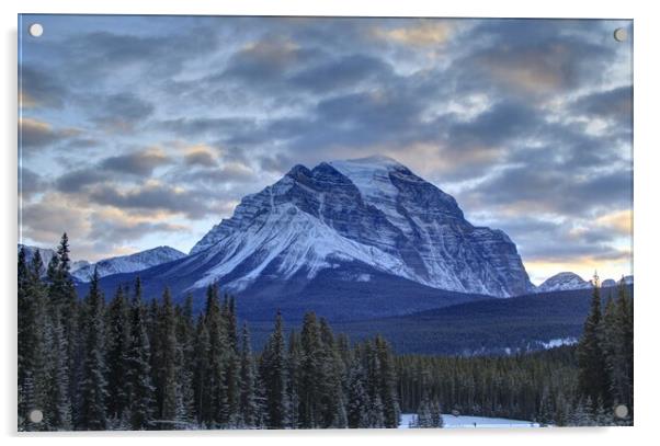 Banff Canada Acrylic by Arun 