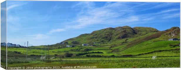 Clare Island Dreaming - (Panorama.) Canvas Print by 28sw photography