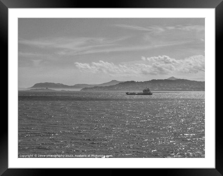 Waiting in the Bay. Framed Mounted Print by 28sw photography