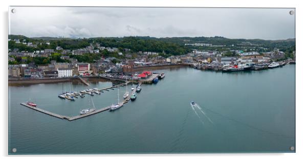 Welcome to Oban Acrylic by Apollo Aerial Photography
