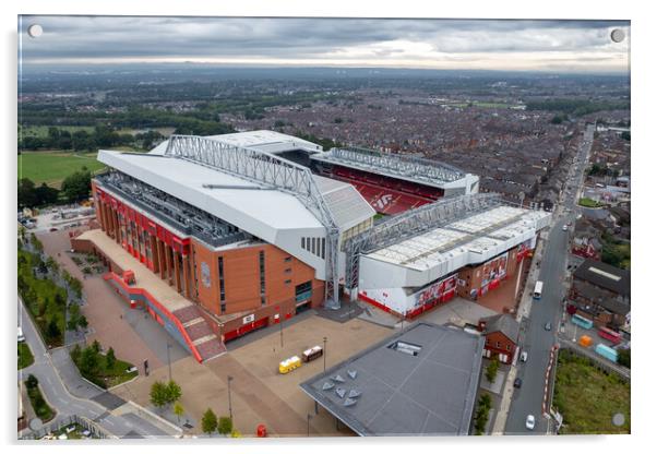 Anfield Acrylic by Apollo Aerial Photography
