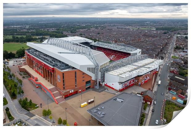 Anfield Print by Apollo Aerial Photography