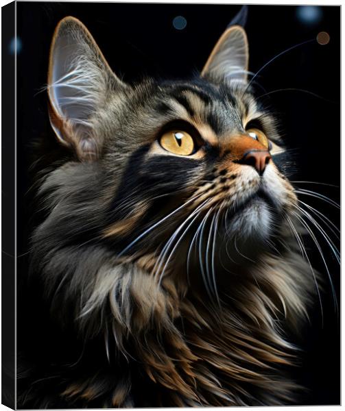 The Cat's Whiskers Canvas Print by Brian Tarr