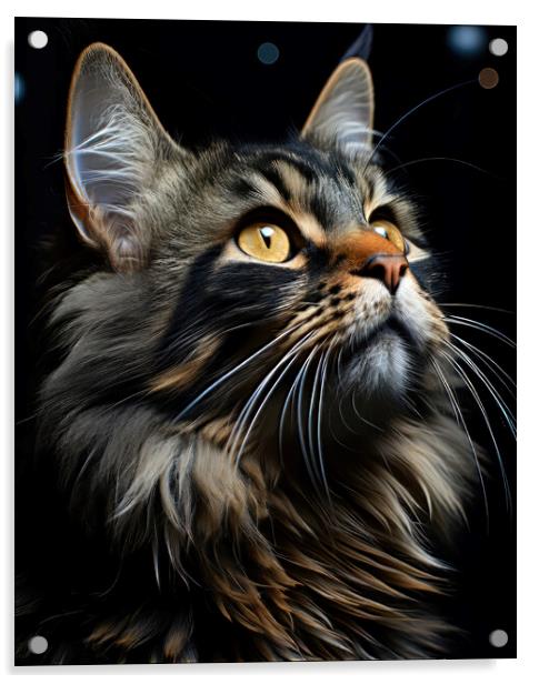 The Cat's Whiskers Acrylic by Brian Tarr