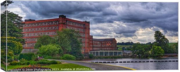 A Sense of Belper Drama - (Panorama.) Canvas Print by 28sw photography