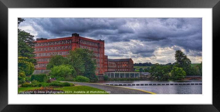 A Sense of Belper Drama - (Panorama.) Framed Mounted Print by 28sw photography