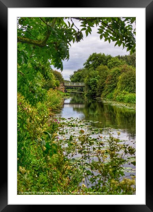 A Frame of a Bridge. Framed Mounted Print by 28sw photography