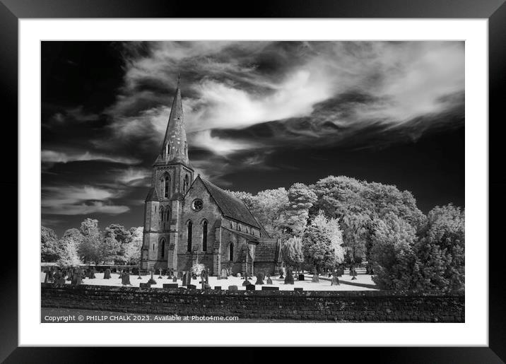 Church of the Evangelist 938 Framed Mounted Print by PHILIP CHALK
