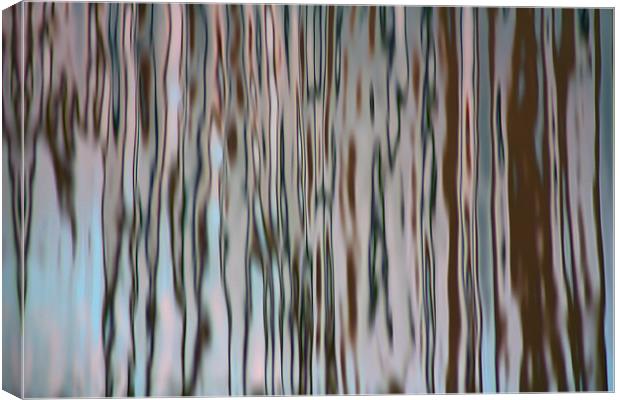 waterfall abstracted Canvas Print by Lucy Antony