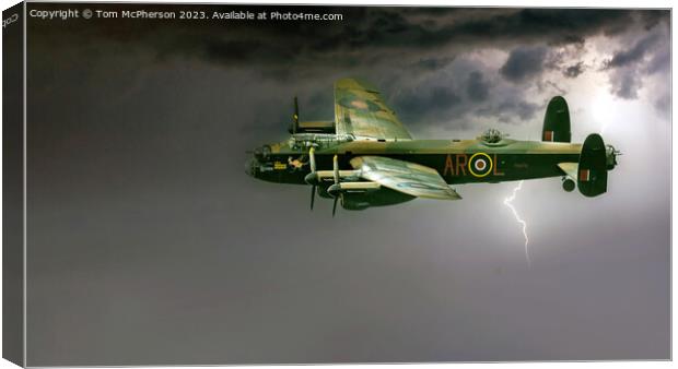 Avro Lancaster B.1 - PA474 PA474 Canvas Print by Tom McPherson