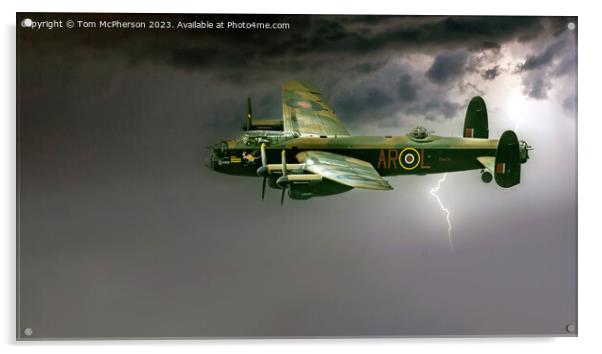 Avro Lancaster B.1 - PA474 PA474 Acrylic by Tom McPherson
