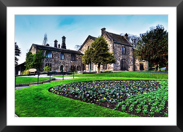 Abbey House Museum Framed Mounted Print by Colin Metcalf