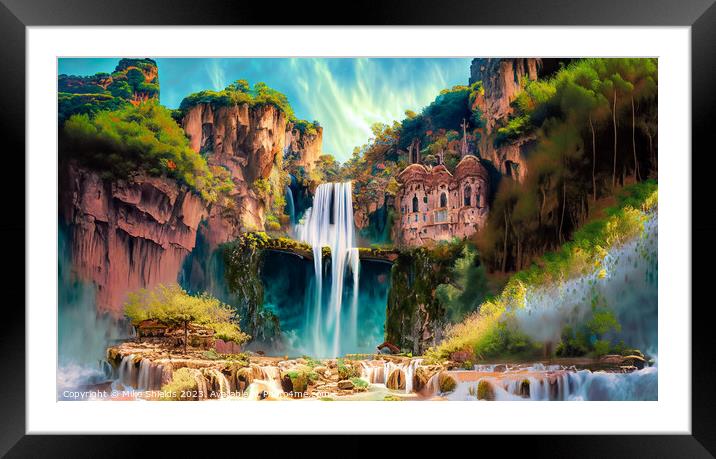 The Lost City of the Amazon Framed Mounted Print by Mike Shields