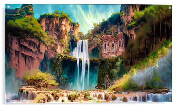 The Lost City of the Amazon Acrylic by Mike Shields