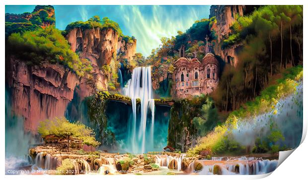The Lost City of the Amazon Print by Mike Shields