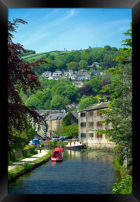 Hebden Bridge Framed Print by Alison Chambers