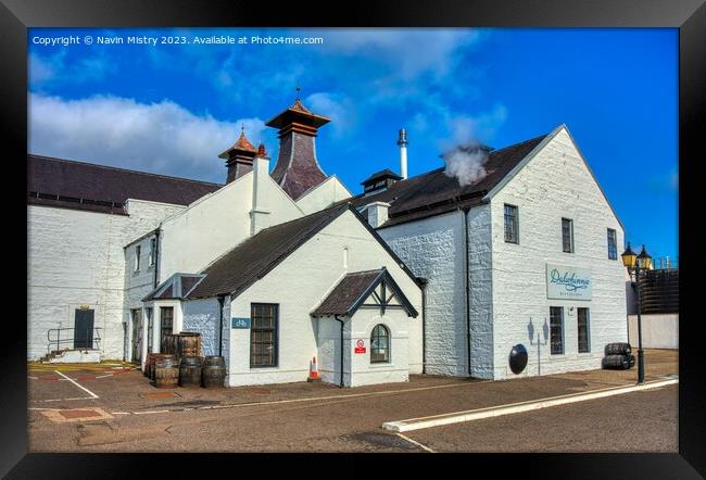 The Dalwhinnie Distillery, Morayshire, Scotland Framed Print by Navin Mistry