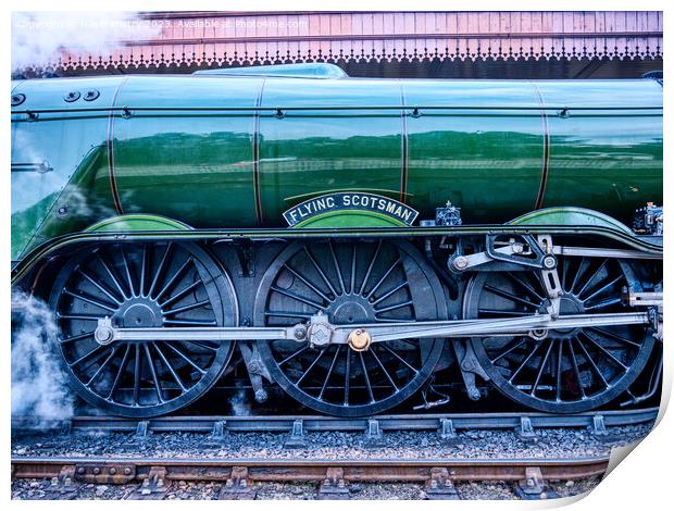 The Flying Scotsman   Print by Navin Mistry