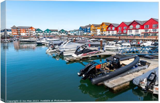 Exmouth, Devon. Canvas Print by The Tog