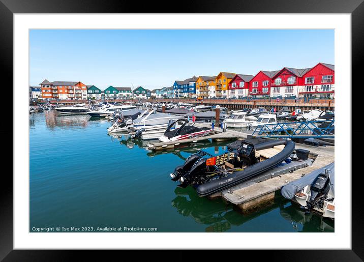 Exmouth, Devon. Framed Mounted Print by The Tog