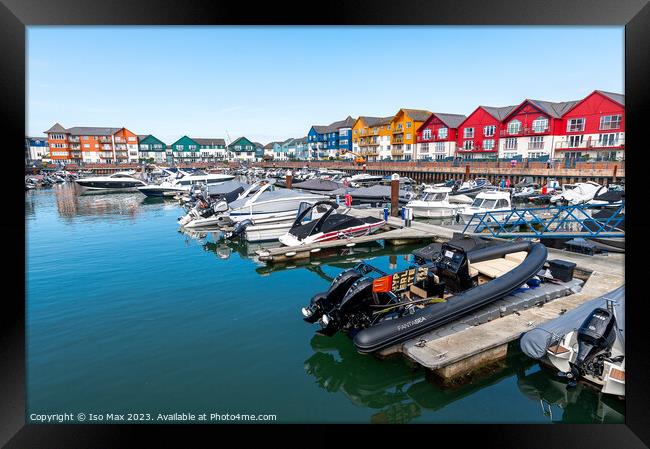 Exmouth, Devon. Framed Print by The Tog