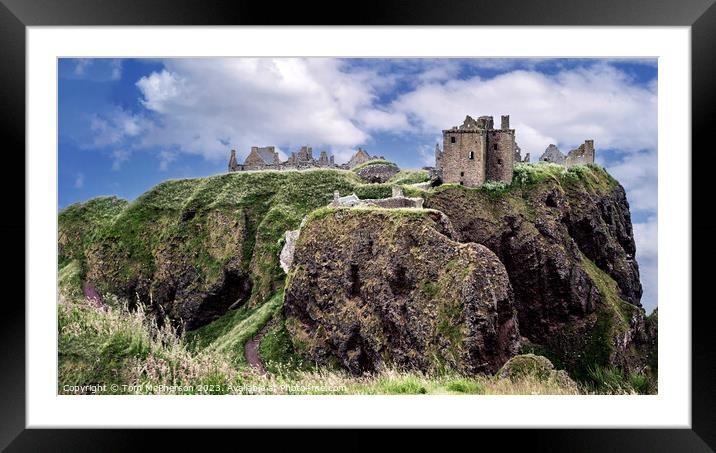 Dunnotter Castle Framed Mounted Print by Tom McPherson