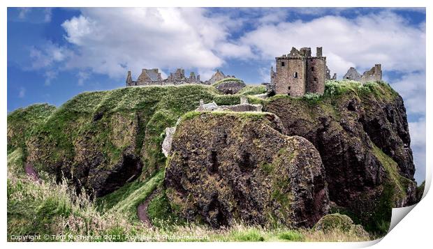 Dunnotter Castle Print by Tom McPherson