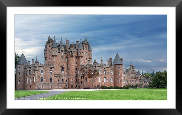 Glamis Castle Framed Mounted Print by Tom McPherson