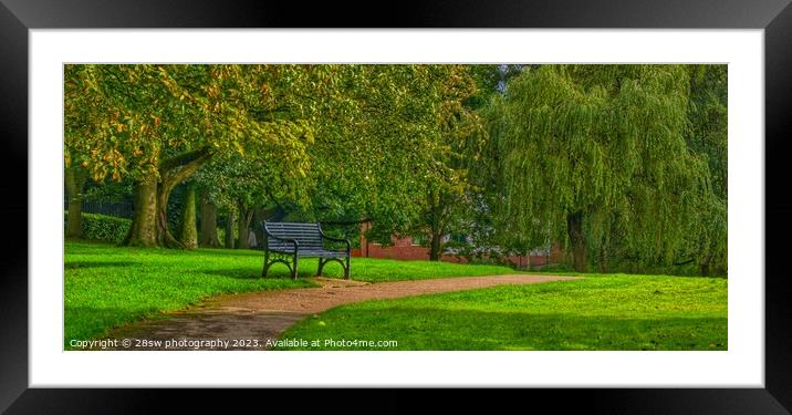 Taking time - (Panorama.) Framed Mounted Print by 28sw photography