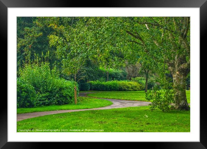 The Portal in The Park. Framed Mounted Print by 28sw photography