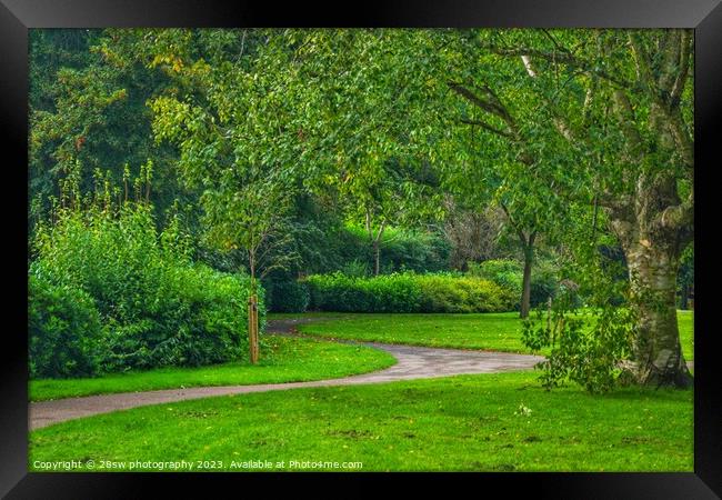 The Portal in The Park. Framed Print by 28sw photography